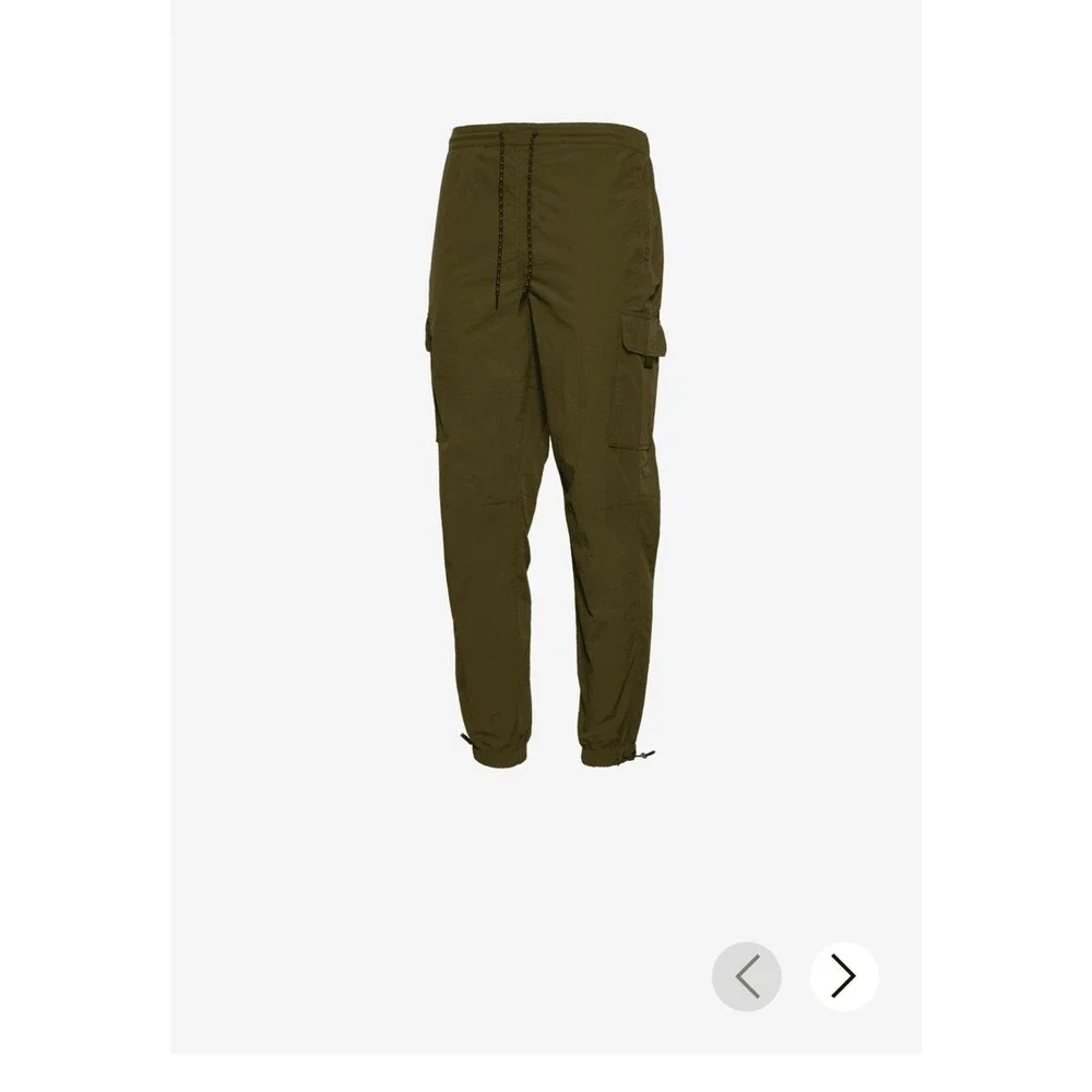LCKR Olive Green Cargo Jogger Women’s Pants‎ Size L Outdoor Pockets